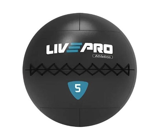 Мяч набивной Wall Ball Livepro LP8103-12 12 кг