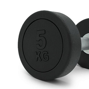 Купить Unix Fit PRO гантель круглая обрезиненная 5 кг / шт. в Москве