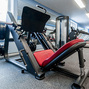 Купить Нагружаемый дисками тренажер Kraft Fitness Жим ногами 45 градусов KF45DLP в Москве