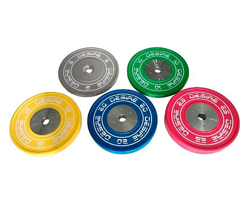Диск обрезиненный Desire 25 кг