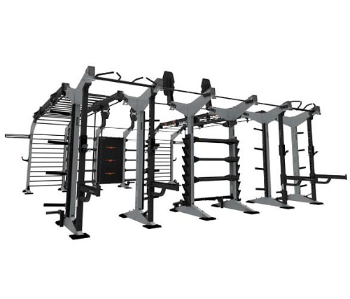 Купить Стойка-мостик функциональная Torque X-Create XCFB-10M-23-X1-05 (10-модульная, комплект X1, 701 см, платинум) в Москве