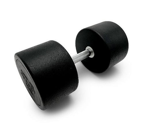 Гантель круглая обрезиненная Unix Fit PRO 47,5 кг / шт.