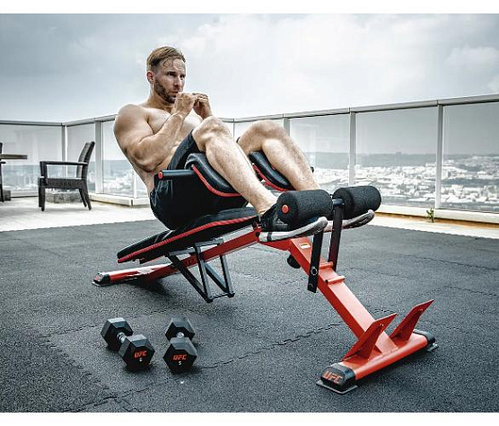 Скамья для пресса и разгибания спины UFC фото6