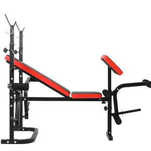 Купить Скамья Unix Fit BENCH 120P силовая со стойками в Москве