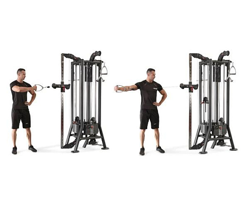 4-х позиционный многофункциональный тренажер Panatta 1FE112F (регулируемый)