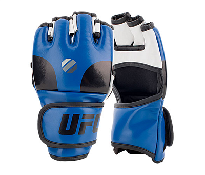 Перчатки MMA тренировочные с открытой ладонью UFC BL. L/XL