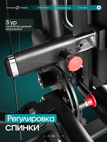 Силовой комплекс полукоммерческий Oxygen Fitness Iron