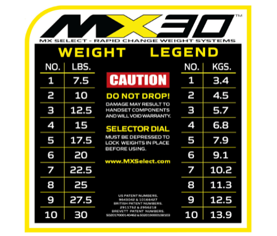 Гантели наборные MX Select MX-85 2 шт со стойкой фото2