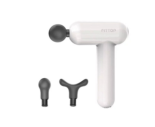 Перкуссионный массажер Fittop SuperHit Mini белый