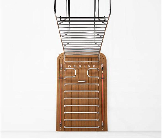 Шведская стенка Desire Regatta Sky Многофункциональный комплекс с элементами отделки частных яхт и рукоходом фото4