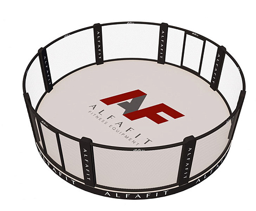 MMA Арена тренировочная AlfaFit на техническом помосте высотой 0,3 м