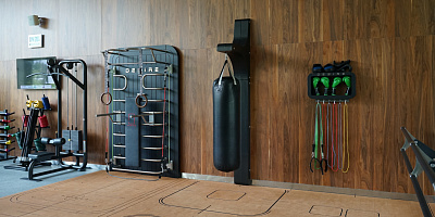 Спортивный зал под ключ для экоотеля «Изумрудный лес»