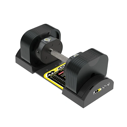 Гантель регулируемая MX Select MX70-100 EVO, вес 5.9-32.2 кг, 1 шт