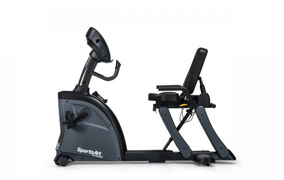 Горизонтальный велотренажер Sportsart Fitness C535R фото2