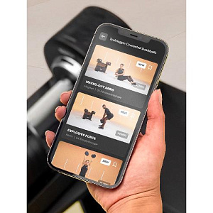 Купить Technogym Connected Dumbbells+ с регулируемым весом и подставками в Москве