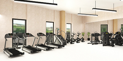 Спортивный зал для академии фигурного катания «Ангелы Плющенко»