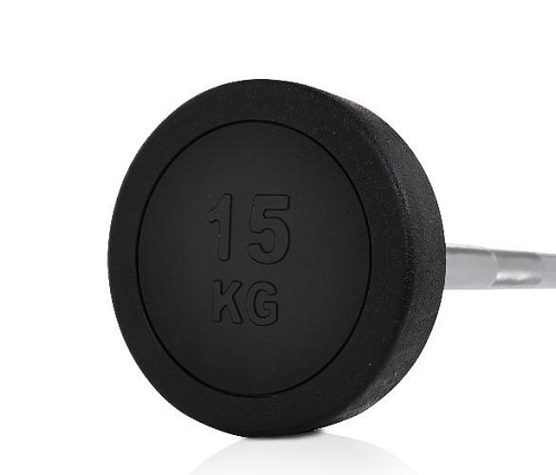 Штанга прямая обрезиненная Unix Fit PRO 15 кг