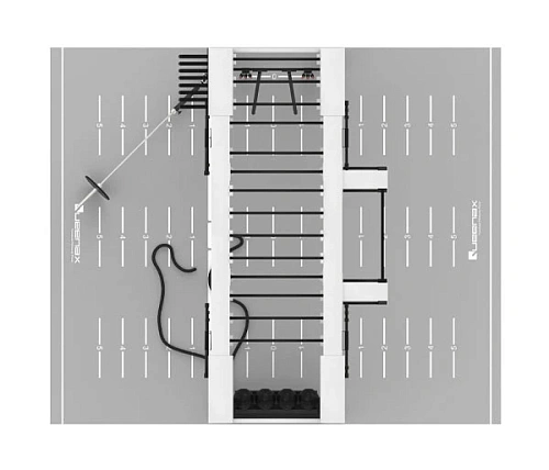 Функциональная рама на 11 станций Queenax By Precor BRIDGE X2 500