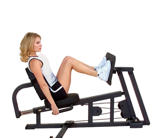 Грузоблочный тренажер на нижнюю часть тела Body Solid GLP ОПЦИЯ ЖИМ НОГАМИ