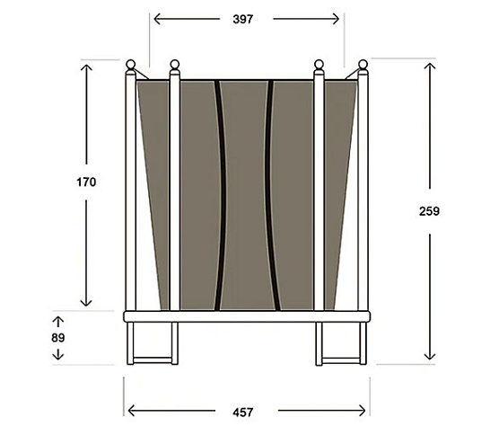 Батут Hasttings Classic Green (4,6 м) фото4