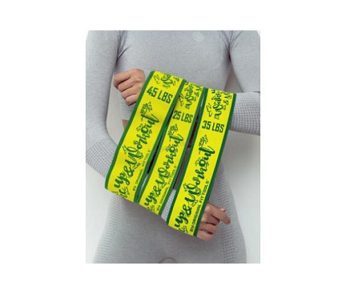 Мини-эспандер нового поколения Original FitTools нагрузка 25 lbs (11,3 кг)