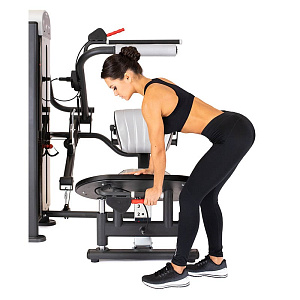 Купить Грузоблочный тренажер на нижнюю часть тела Panatta FIT EVO 1FE097 Ягодичный мостик в Москве
