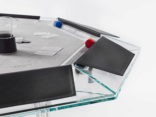 Покерный стол Impatia Unootto Marble Dark (на 8 игроков)