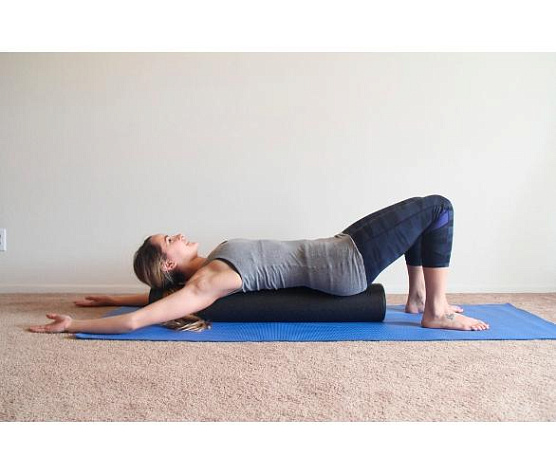 Цилиндр для пилатес Original FitTools EPP 60 см фото5