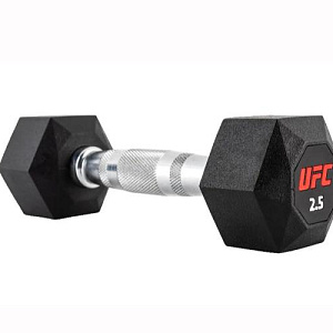 Купить UFC Комплект обрезиненных октагональных гантелей 5 пар от 10 до 20кг Octagon Dumbbell в Москве