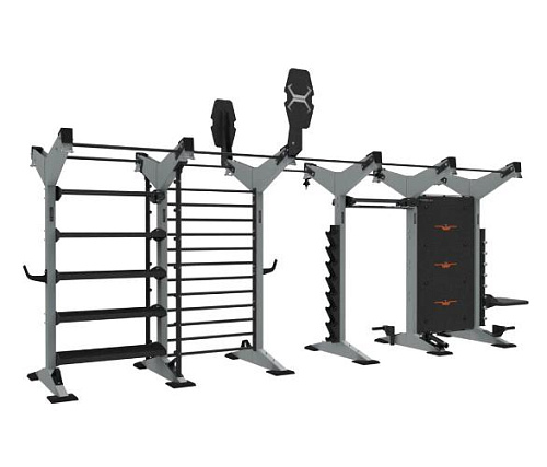Купить Функциональная стойка 5-модульная Torque X-Create XCF2SC-5M-X2-05 (двусторонняя комплект X2, платинум) в Москве