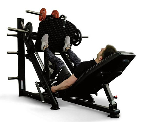 Жим ногами под углом 45 Realleader FM-1024D (на свободных весах)