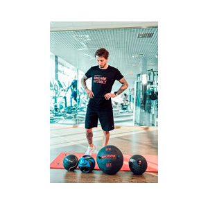 Купить Original FitTools Тренировочный мяч Wall Ball Deluxe 10 кг в Москве