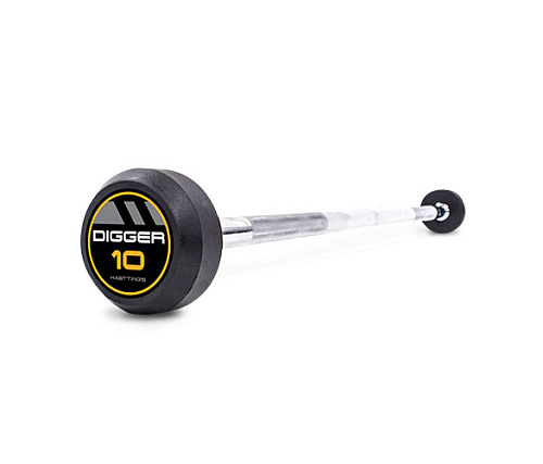 Купить Комплект прямых фиксированных обрезиненных штанг Hasttings 5 шт от 10 до 20 кг в Москве