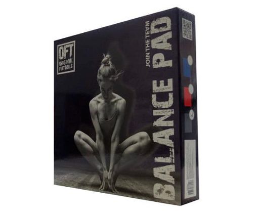 Балансировочная подушка Original FitTools FT-BPD02-BLUE синяя