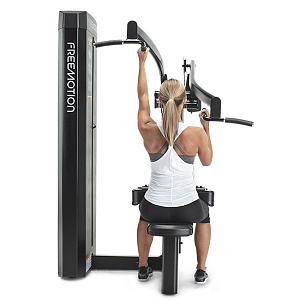 Купить Грузоблочный тренажер на верхнюю часть тела Freemotion Fitness Epic ES802 Разнохватная тяга сверху в Москве