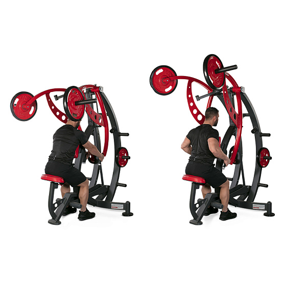 Нагружаемый дисками тренажер Panatta Freeweight HP 1HP502PRA фото1