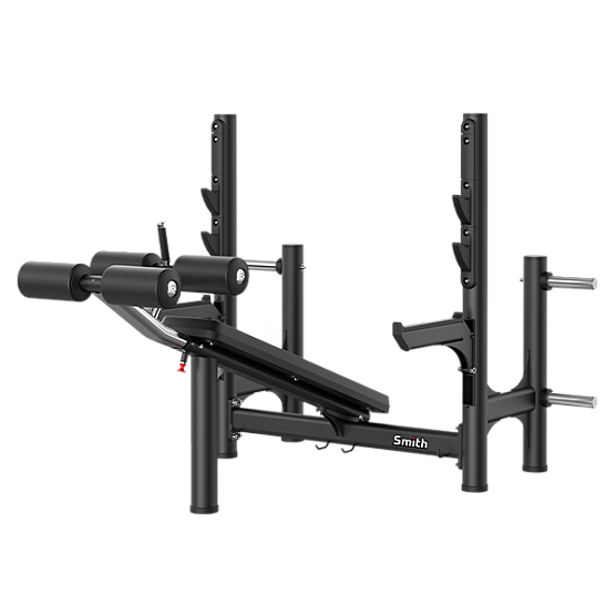 Smith Fitness Excellence Олимпийская скамья с отрицательным наклоном для жима RE6006