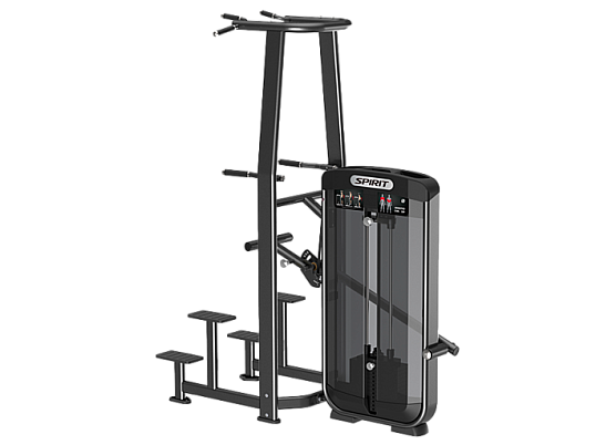 Гравитрон Spirit Fitness SP-3517 Отжимание/подтягивание с отягощением со стеком 90 кг