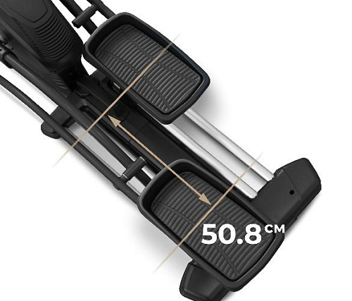 Эллиптический тренажер Bronze Gym X800M (профессиональный, с автонаклоном)