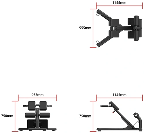Гиперэкстензия Smith Fitness Excellence RE6010
