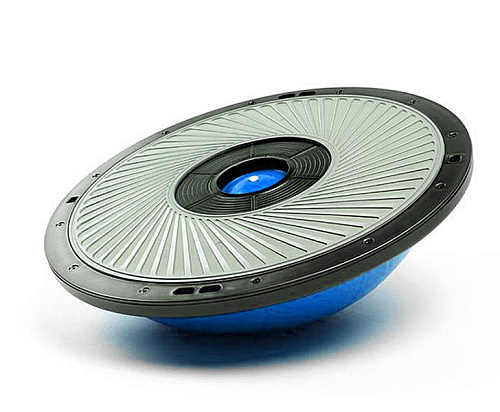 Полусфера гимнастическая надувная с эспандерами Hasttings