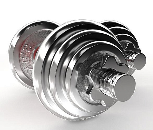 Набор гантелей в кейсе Unix Fit 20 кг