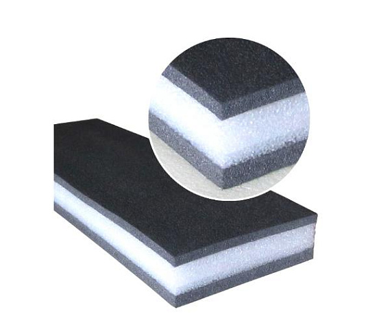 Маты комбинированные ППЭ+НПЭ+ППЭ Targex (5/40/5 мм, плотность эквивалент ПВВ 140кг/м3)