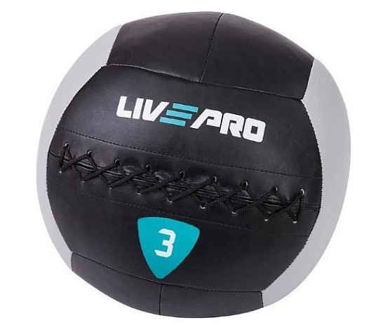Мяч набивной Wall Ball Livepro LP8100-03KG 3 кг