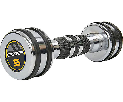 Комплект хромированных гантелей Hasttings 10 пар от 1 до 10 кг