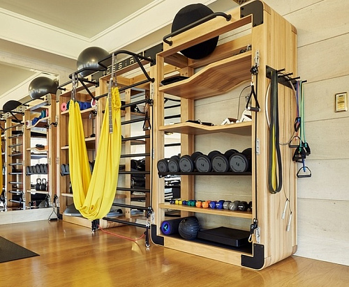 Двойная система хранения аксессуаров и шведская стенка Desire Eco Double Rack System