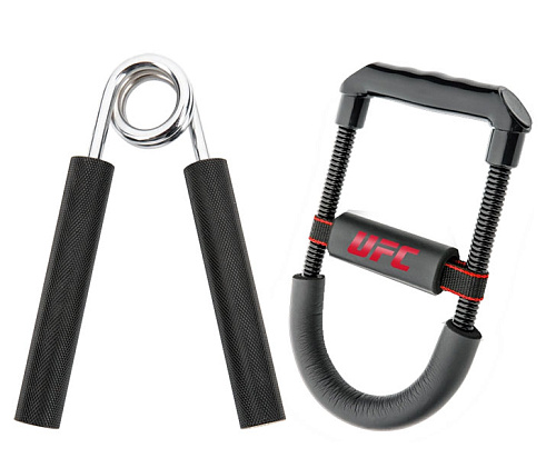 Купить Набор для тренировки рук UFC (Кистевой эспандер и Тренажер для запястья) в Москве