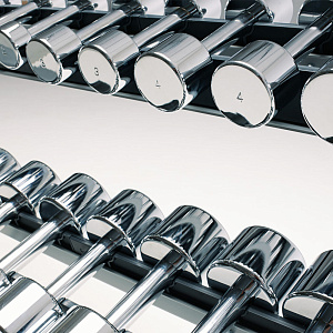 Купить Набор хромированных гантелей Technogym KAK1 в Москве