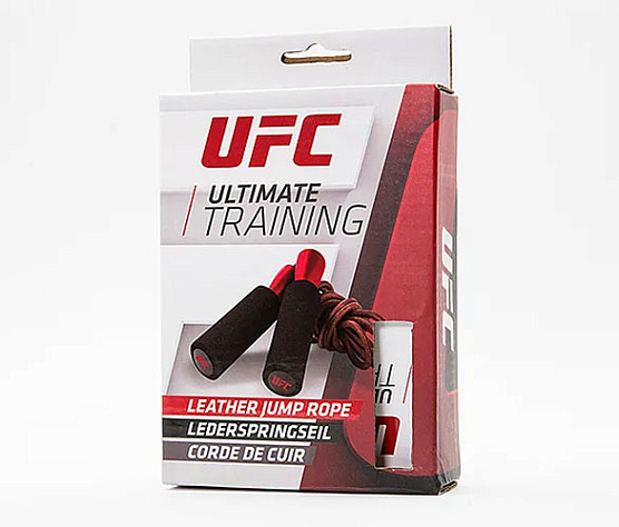 Скакалка кожаная UFC фото2