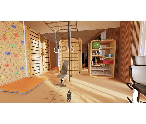 Шведская стенка Desire Regatta Sky Многофункциональный комплекс с элементами отделки частных яхт и рукоходом фото10